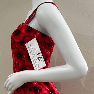 Rose sleeveless dress